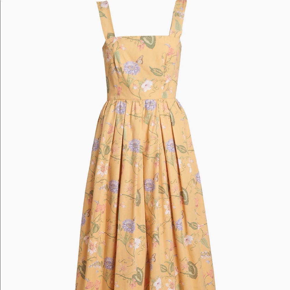 Brand New Cocoshop Poof Dress Marigold Vine - Size Small
